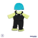 Dukketøj 32-37 cm, Stribet Jumper - Billede 1