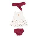 Dukketøj 32-37 cm, Kjolesæt - 3 dele - Billede 1