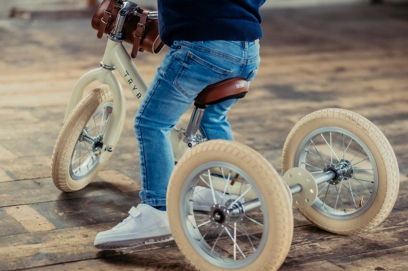 Løbecykel, 3 hjulet, Vintage Creme - Billede 1