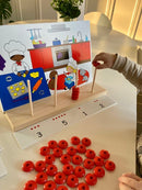 Find & Tæl fra Educo - Farver - Spil fra 3 år.