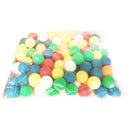 Bordtennisbolde - 124 stk Ø 40 mm. - ass. farver
