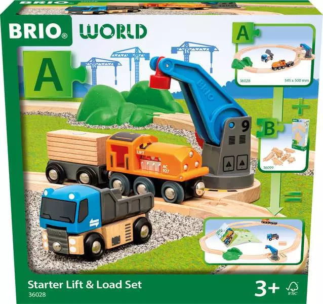 BRIO World Startsæt Løft & Læs (36028)