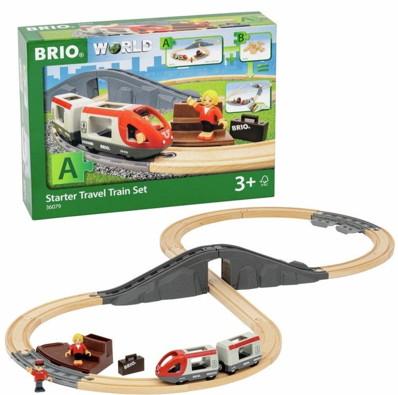 BRIO Startsæt med passagertog - Billede 1