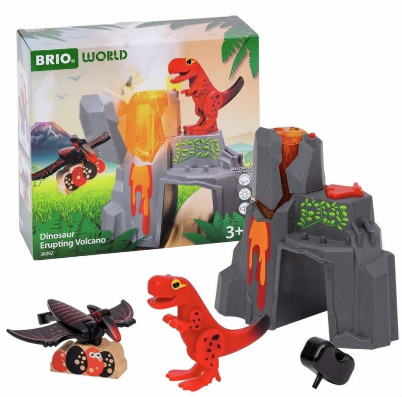 BRIO Aktiv vulkan med dinosaurer - Billede 1