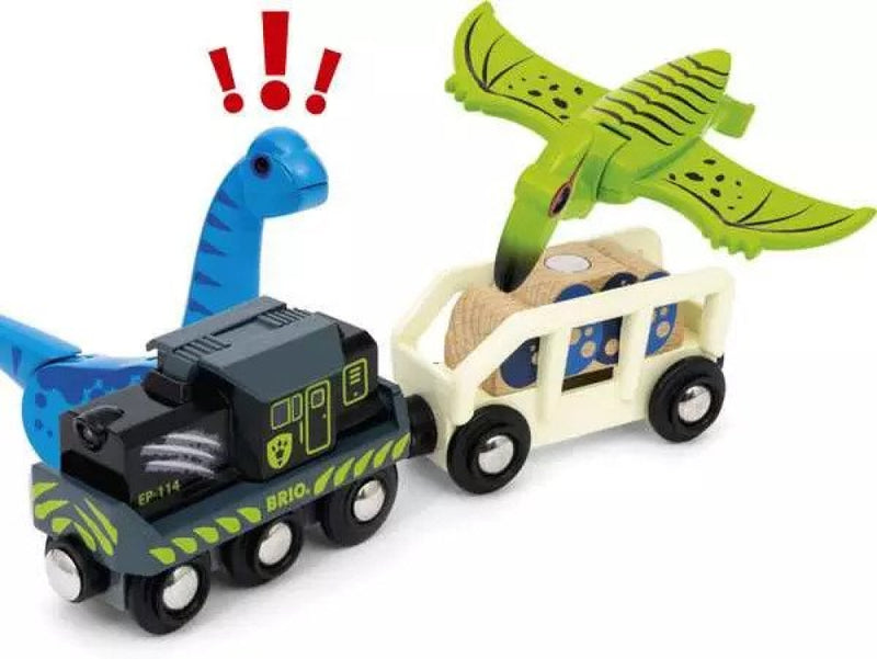 BRIO - Batteridrevet tog med dinosaur - Billede 1