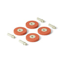 MODU, 4x Skumhjul - Burnt Orange - Billede 1