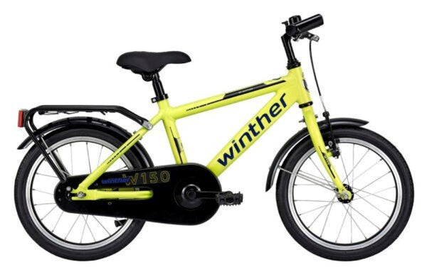 Winther Legecykel 16" - grøn - Billede 1