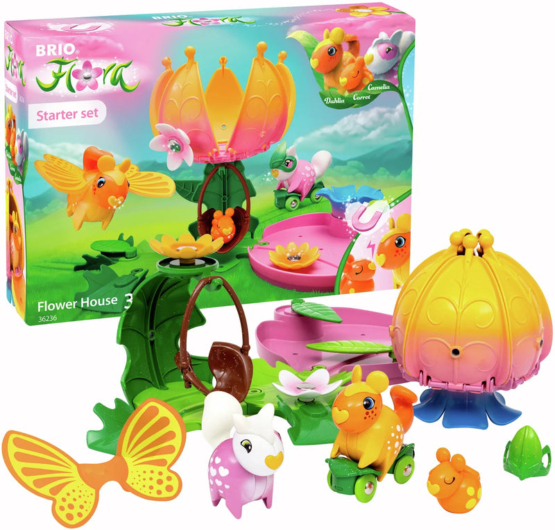 BRIO Flora - Blomsterhus - Startersæt 36236
