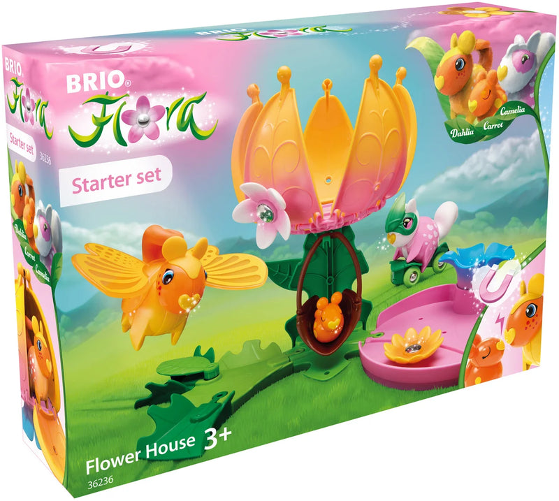 BRIO Flora - Blomsterhus - Startersæt 36236