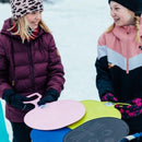 Numsebræt m. håndtag - Rosa Ø:33 cm - Billede 1