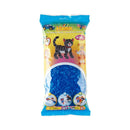 Hama midi perler 6000 stk transp. blå - Billede 1