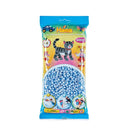 - Hama midi perler 6000stk pastel isblå - Billede 1