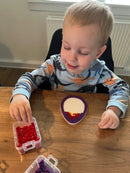 Hama Perleplade Midi - Påskeæg 9x12,5 cm - Hvid (260)