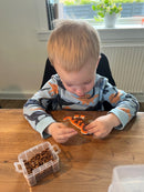 Hama Perleplade Midi - Dinosaur 8,5 x 10 cm - Hvid (322)