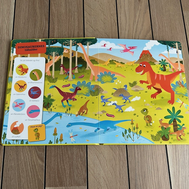 Bog - Søg og Find Dinosaurer