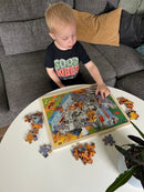 Nathan Træpuslespil - Ridderborg - 63 brikker