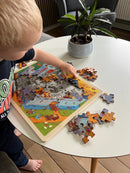 Nathan Træpuslespil - Ridderborg - 63 brikker