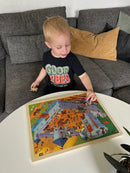 Nathan Træpuslespil - Ridderborg - 63 brikker