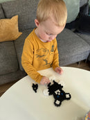 Hama Maxi Perleplade - Bamse 19,5x15,5 cm - Gennemsigtig (8204TR)