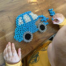 Hama Maxi Perleplade - Bil 13x20 cm - Gennemsigtig (8205TR)