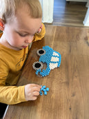 Hama Maxi Perleplade - Bil 13x20 cm - Gennemsigtig (8205TR)