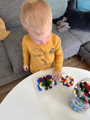 Hama Maxi Perleplade - Firkant 16x16 cm - Gennemsigtig (8214TR)