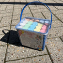 Gadekridt i spand - 20 stk. jumbo - Play Fun