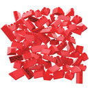 Hubelino - Røde Tagsten byggeklodser til Kuglebane - 124 dele - Fra 4 år