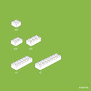 Hubelino - Farvede Byggeklodser - 120 dele