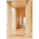 Garage i træ fra Educo - 77 x 50 x 47 cm.