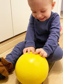 Skumbolde med glat overflade - 3 stk - ass. farver