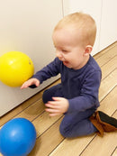 Skumbolde med glat overflade - 5 stk - ass. farver