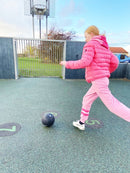 Fodbold - Asfalt bold af solidt gummi - Str. 5 - Ø: 21 cm