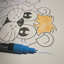 Uni Posca Tuscher PC-1M - 8 bløde farver