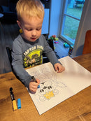 Uni Posca Tuscher PC-1M - 8 bløde farver