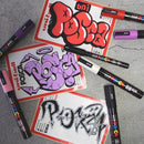Uni Posca Tuscher PC-5M - 8 bløde farver - Billede 1