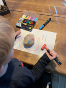 Uni Posca Tuscher PC-5M - 8 bløde farver