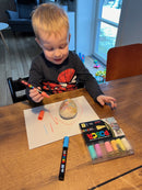 Uni Posca Tuscher PC-5M - 8 bløde farver