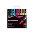 Uni Posca Tuscher PC-5M - 8 normalfarver - Billede 1