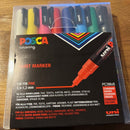 Uni Posca Tuscher PC-3M - 8 normalfarver
