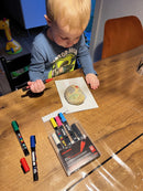 Uni Posca Tuscher PC-3M - 8 normalfarver