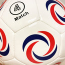 Fodbold af kunstlæder - Str. 4 - Ø:18-20 cm