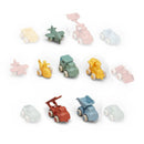 Biler Vikingtoys, plast, 10 cm - 6 stk 