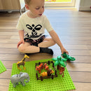 Hubelino - Byggeplade til Kuglebane - 1 stk - Grøn