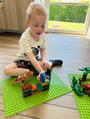 Hubelino - Byggeplade til Kuglebane - 1 stk - Grøn