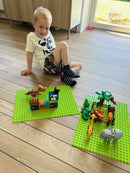 Hubelino - Byggeplade til Kuglebane - 1 stk - Grøn