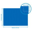 Hubelino - Byggeplade til Kuglebane - 1 stk - Blå