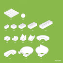 Hubelino - Kuglebaneudvidelse: Twister - 44 dele