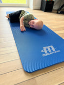 Træningsmåtte - Blå - L:180 cm - Megaform.