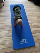 Træningsmåtte - Blå - L:180 cm - Megaform.